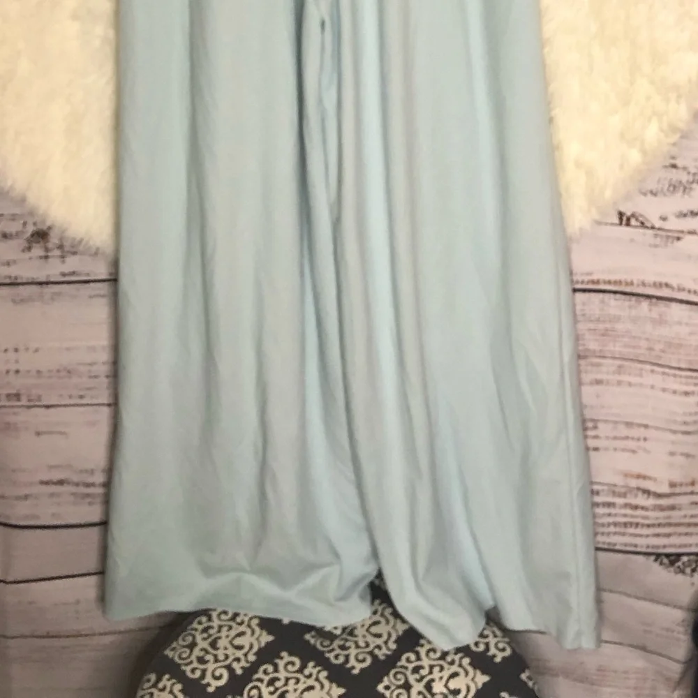 VENUS Light Powder Blue Aqua Sleeveless Jumpsuit sizes Large and XL NWOT
